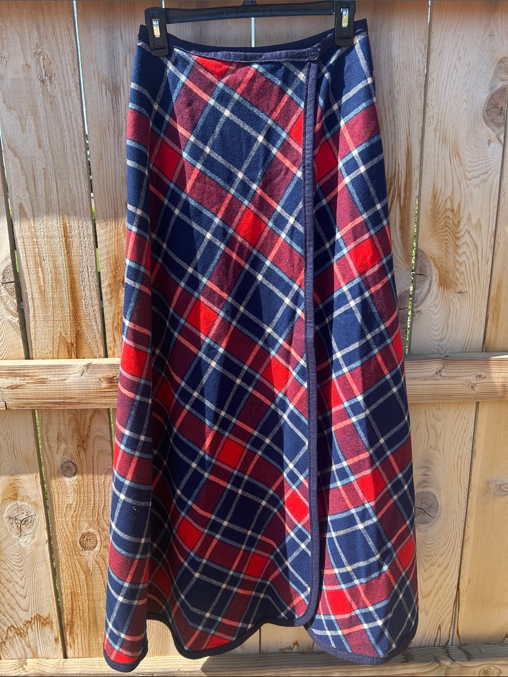 Vintage Knockabouts by Pendleton Wrap  Skirt